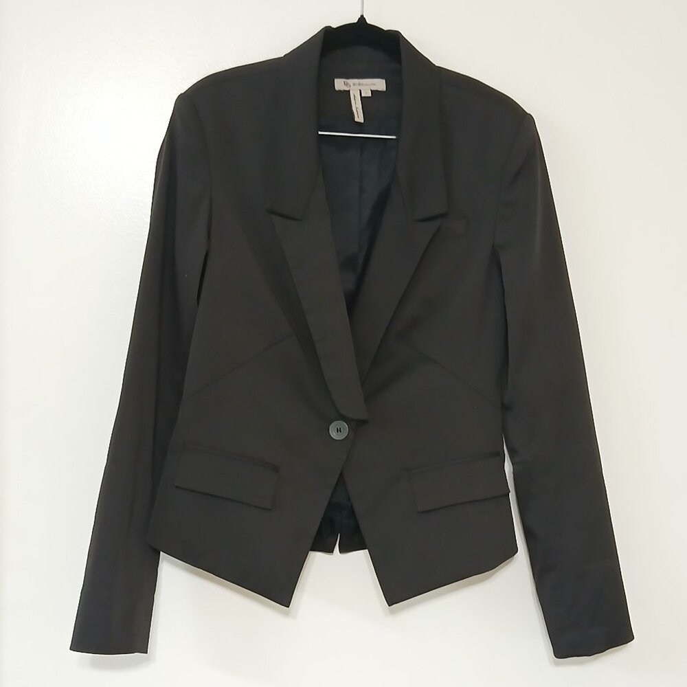 Bcbgeneration Black One-Button Blazer Women’s Siz… - image 1